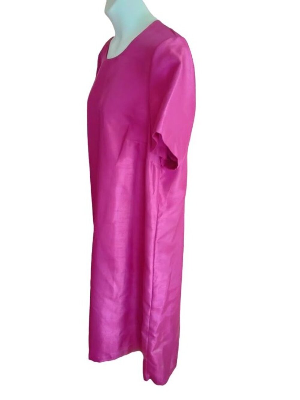 Blair Plus Size 22W Dress & Jacket Set Pink 2-Piece Suit Notch Lapel Open Front - Picture 5 of 10